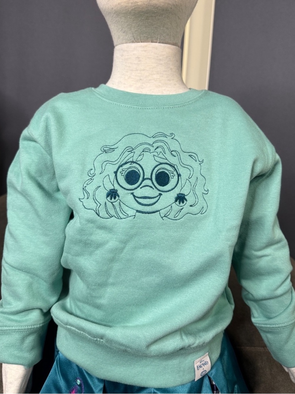 Kids Disney Encanto x CAMP Limited Edition Mirabel Green Graphic Sweatshirt 4T